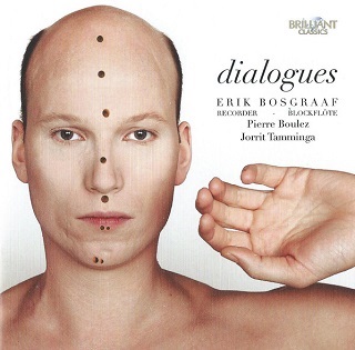 Erik Bosgraaf transcrit pour flûte à bec "Dialogue de l'ombre double" de Boulez