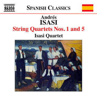 Le Quatuor Isasi joue les quatuors n°1 et N°5 d'Andrés Isasi y Linares