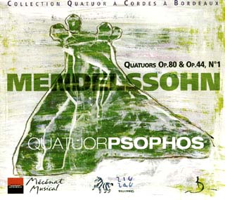 Felix Mendelssohn | Quatuors Op.44 n°1 – Op.80