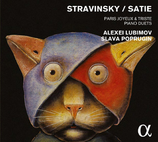 Alexeï Lioubimov et Slava Poprouguine jouent Satie et Stravinsky au piano
