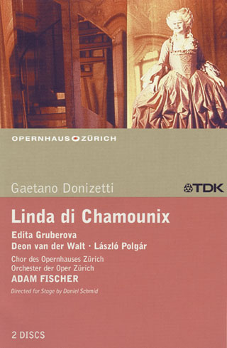 Daniel Schmid met en scène Linda di Chamonix à Zurich, en septembre 1996