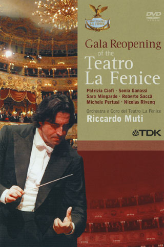Gala de réouverture de La Fenice, le 14 décembre 2003