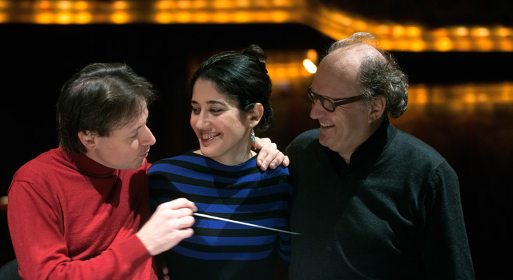 Tito Ceccherini, Marianne Clément et Philippe Hurel : répétitions à Toulouse
