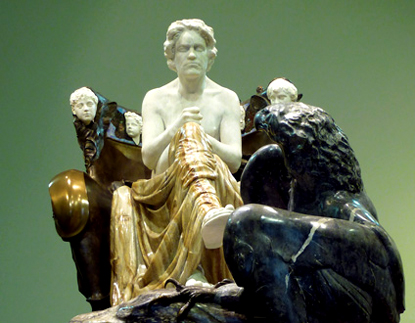 En 1902, Max Klinger sculptait un somptueux monument à la mémoire de Beethoven