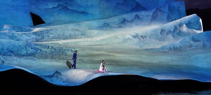 Très belle mise en scène n'Andreas Homoki de "Madama Butterfly" à Bregenz