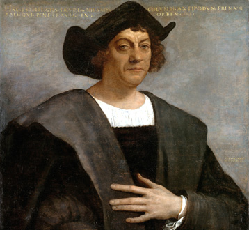 Sebastiano del Piombo : Ritratto di Cristoforo Colombo (1519)