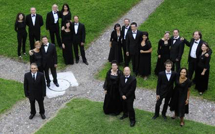 le Coro Filarmonico Trentino, photographié à Bolzano par Gregor Khuen Belasi