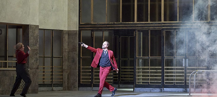 Thomas Johannes Mayer chante Pizarro dans "Fidelio" à la Wiener Staatsoper