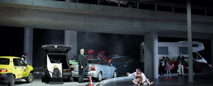 Le Grand Macabre, opéra de György Ligeti, mis en scène à Francfort