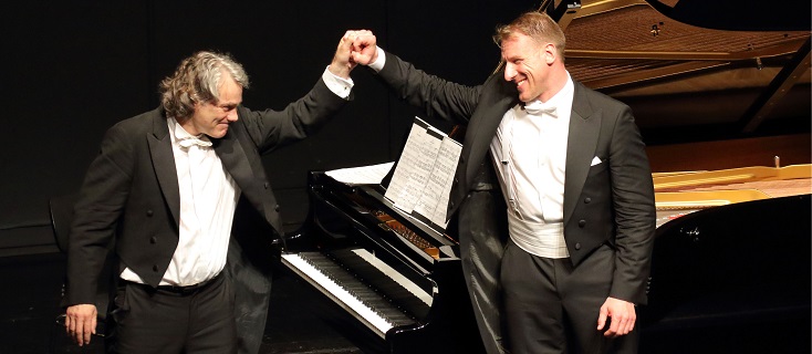 la basse Günther Groissböck et le pianiste Gerold Huber en récital à Munich