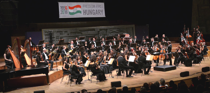 Symphonie n°7 de László Lajtha lors du grand cocnertc solennel hongrois