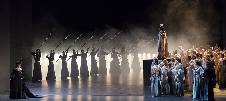 à l'Opéra de Nice, reprise du Nabucco (Verdi) de Jean-Christophe Mast 