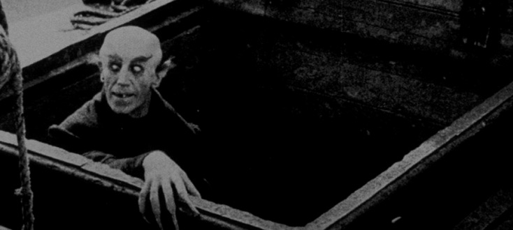 Nosferatu, un film de Murnau qu'accompagne Wolfgang Mitterer à l'orgue