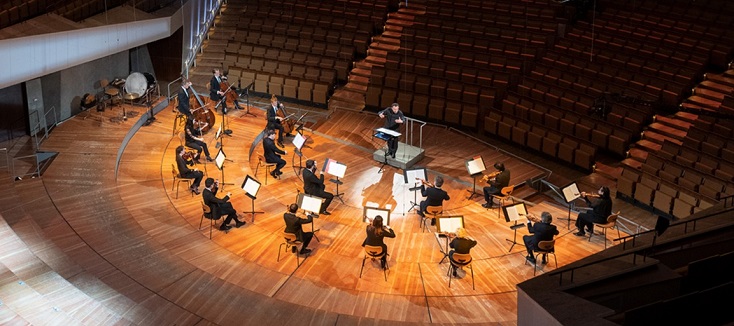 Concert "confiné" de Kirill Petrenko et des Berliner Philharmonike, 1er mai 2020