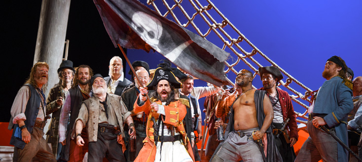 Caen présente les drôles de Pirates of Penzance d'Arthur Sullivan