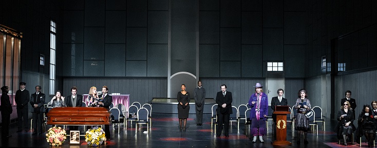 "A quiet place" de Bernstein à l'Opéra national de Paris, en mars 2022