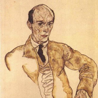 Arnold Schönberg, portrait par Egon Schiele