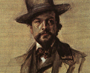 portrait du compositeur Claude Debussy par Paul Rodier