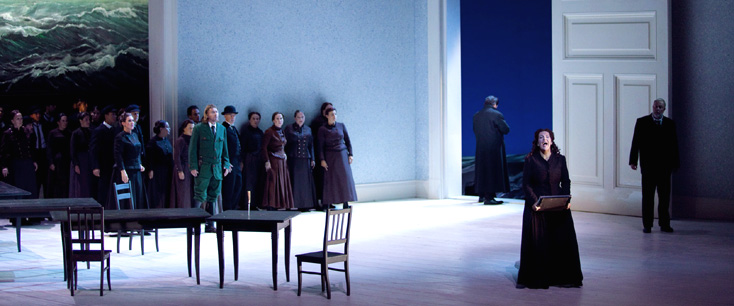 Frédérique Toulet photographie Le vaisseau fantôme (Wagner) à l'Opéra Bastille