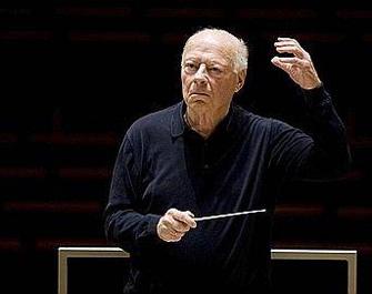 le chef d'orchestre Bernard Haitink joue Mahler à Paris