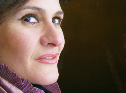 La compositrice italienne Lara Morciano photographiée par Bertrand Bolognesi
