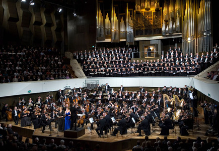 Gert Mothes photographie le concert inaugural du festival Mahler de Leipzig