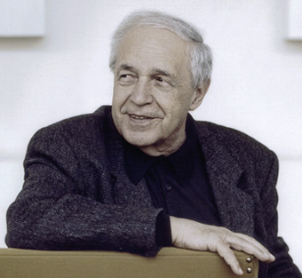 Harald Hoffmann photographie Pierre Boulez pour Deutsche Grammophon
