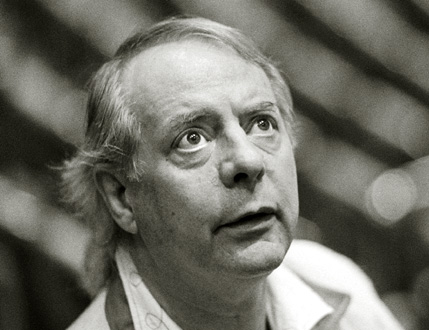 le compositeur allemand Karlheinz Stockhausen