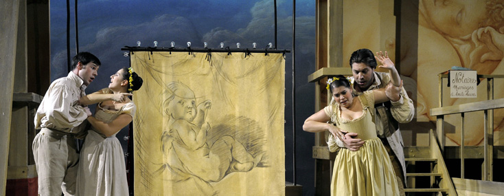 Les troqueurs, opéra de Dauvergne, photographié par Mirco Magliocca