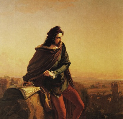 Cola di Rienzo, peint d'imagination par Federico Faruffini en 1865