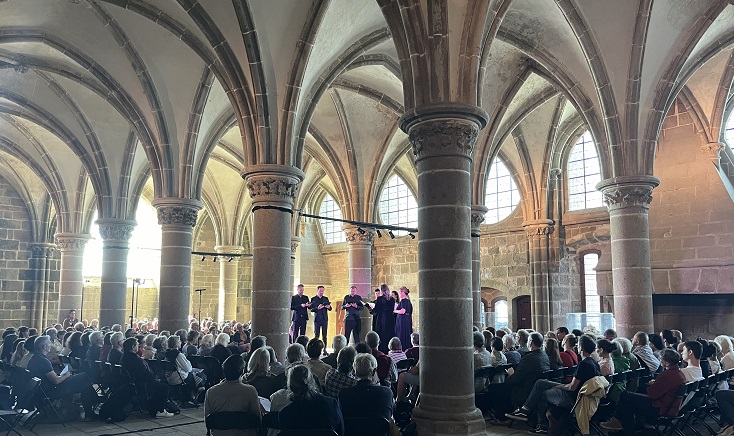 Concert de l'Ensemble Ô dans la Salle des Chevaliers, octobre 2026...