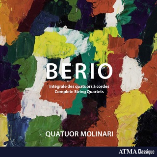 Le Quatuor Molinari joue les cinq quatuors à cordes de Luciano Berio