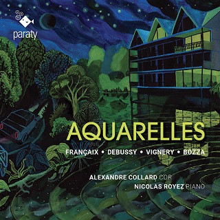Bozza, Debussy, Françaix et Jane Vignery par Alexandre Collard et Nicolas Royez