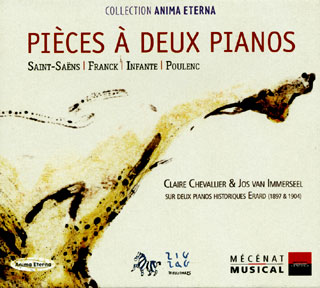 récital Claire Chevalier et Jos van Immerseel pour deux piano