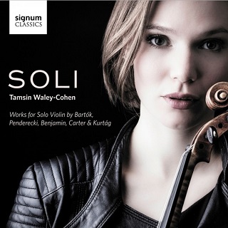 Tamsin Waley-Cohen joue Bartók, Benjamin, Carter, Kurtág et Penderecki