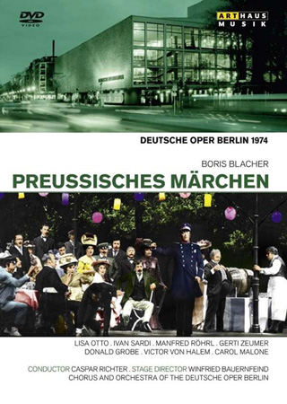 Caspar Richter joue Preußisches Märchen (1952), un opéra de Boris Blacher