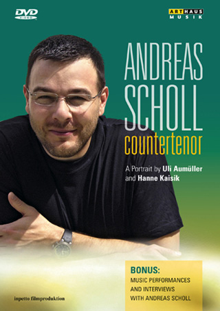 un portrait du contre-ténor Andreas Scholl