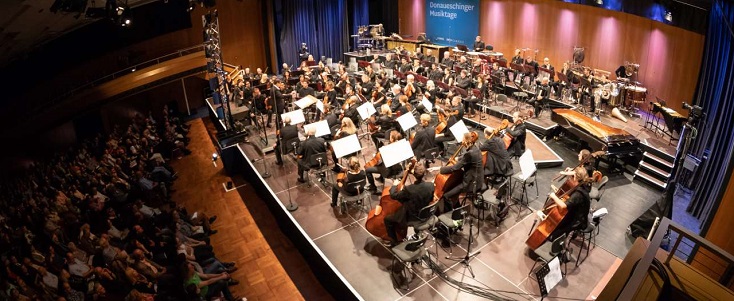 Ouverture des Donaueschinger Musiktage 2018, sous la direction de Pascal Rophé