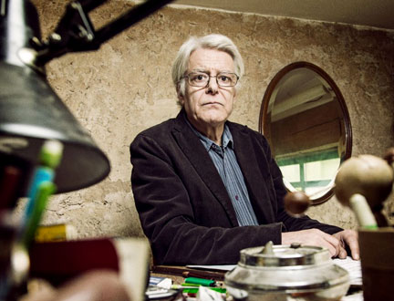 le compositeur Georges Aperghis, né en 1945 à Athènes