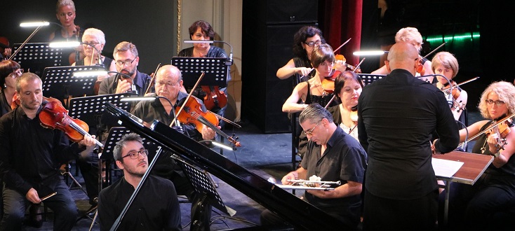 Le pianiste Alexander Gadjiev joue le 1er Concerto de Chostakovitch à Batoumi