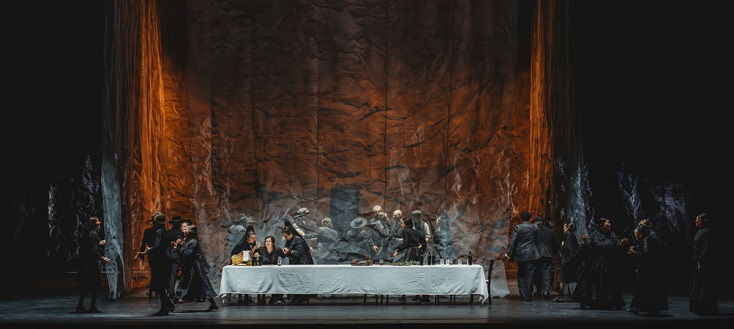 Bluthochzeit, opéra de Wolfgang Fortner, à Francfort