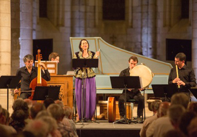 le soprano Amel Brahim-Djelloul avec les ensembles L'Achéron et Sultan Veled 