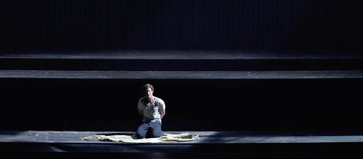 l'excellent Jacques Imbrailo dans le rôle-titre : Billy Budd de Britten à Madrid