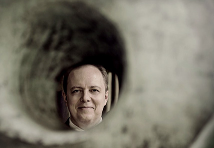 le chef Nicolas Chalvin photographié par Bernard Martinez