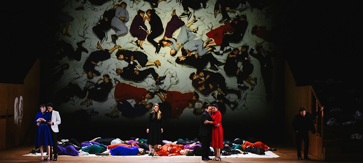"Così fan tutte" de Wolfgang Amadeus Mozart à l'Opéra national de Lyon...