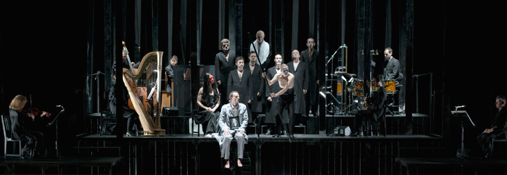 à l'Opéra national de Lyon, reprise de Curlew River (Britten) par Olivier Py