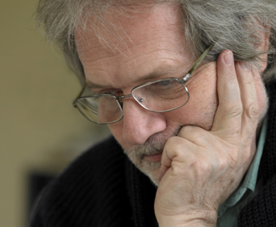 le compositeur hongrois Péter Eötvös, photographié par Priska Ketterer