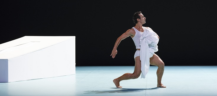 Les adieux à la scène de Davit Galstyan, dans "L'après-midi d'un faune"