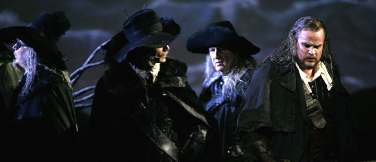 Der fliegende Holländer de Wagner à Munich (photo Wilfried Hösl)