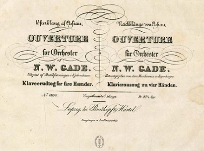 Laurence Equilbey joue l’ouverture Efterklange af Ossian de Niels Gade